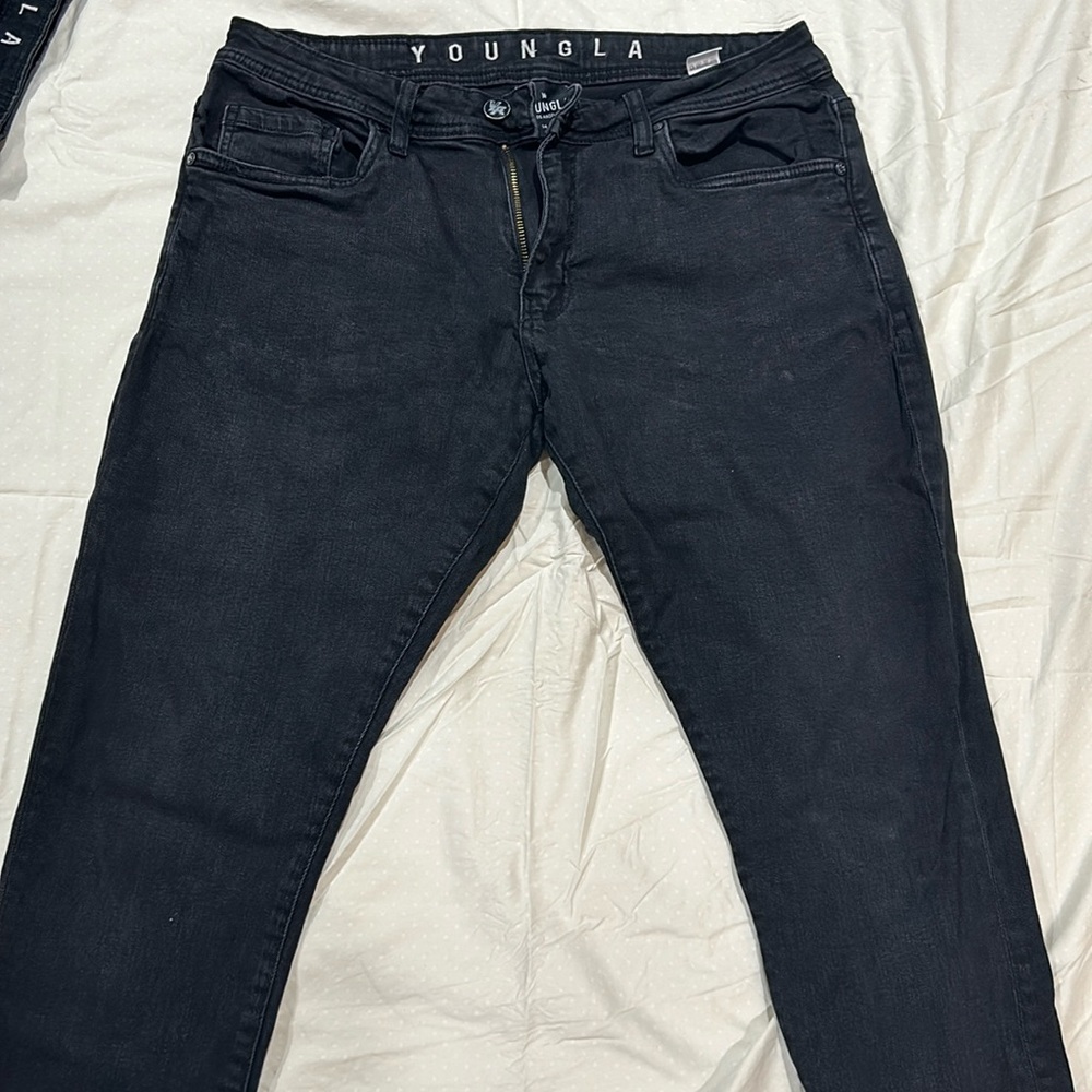 YoungLa Black Skinny Jeans